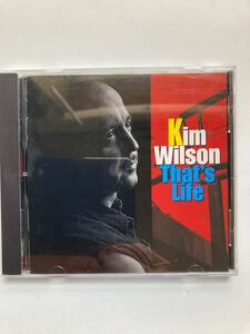 【ブルース】キム・ウィルソン（KIM WILSON）「THAT'S LIFE」(レア）中古CD、USオリジナル初盤、BL-996