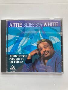 【ブルース】アーティ・ブルース・ボーイ・ホワイト(ARTIE BLUES BOY WHITE)「DIFFERENT SHADES OF BLUE」レア中古CD、USオリジ初盤,BL-999