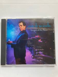 【ブルース】ミッチ・ウッズ(MITCH WOODS）「keeper of the flame」(レア)中古CD、USオリジナル初盤、BL-1001