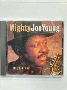 【ブルース】マイティ・ジョー・ヤング (MIGHTY JOE YOUNG)「MIGHTY MAN」(レア)中古CD、USオリジナルCD初盤、BL-1018