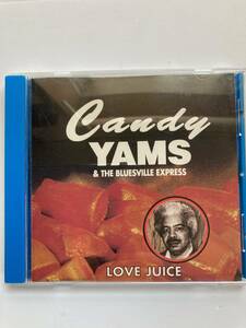 【ブルース】キャンディ・ヤムズ(CANDY YAMSMS) & THE BLUESVILLE EXPRESS「LOVE JUICE」(レア)中古CD、USオリジナル初盤、BL-1020
