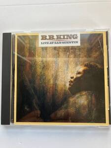 【ブルース】B.B.キング（B.B.KING)「LIVE AT SAN QUENTIN」中古CD、USオリジナル初盤、BL-1038