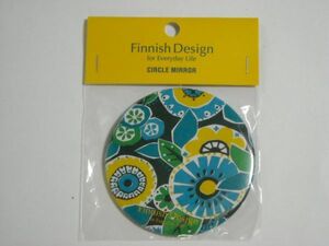 サークルミラー(アイニ・ヴァーリ)フィンレイソン/手持ち鏡◆Finnish Design ザ・フィンランドデザイン展オリジナルグッズ