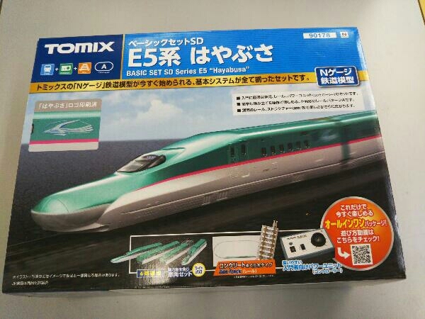 TOMIX Nゲージ ベーシックセットSD 鉄道模型入門セット 90178 E5系はやぶさ