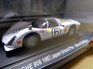  out of print EBBRO 1/43 Porsche 906 No.6 Japan GP 1967