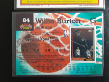 NBA WILLIE BURTON Skybox , Topps , Topps Stadium Club 3 枚セット_画像7