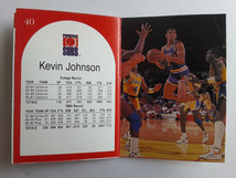 NBA KEVIN JOHNSON HOOPS , 92-93 UPPER DECK , Topps , Skybox 8枚+１CollectABook _画像10