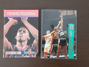 NBA Dennis Rodman Hoops カード１枚　+　CollectAbook 1部