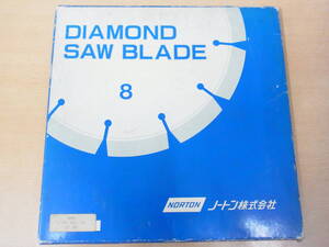 ●ノートン DAIMOND SAW BLADE 8 8MD-2.0T 35L 7X 22.00 店頭在庫品