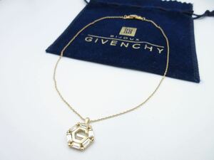 [ прекрасный товар ] шестиугольник * Givenchy GIVENCHY колье Stone Vintage Givenchy мужской женский Street модный n-n19