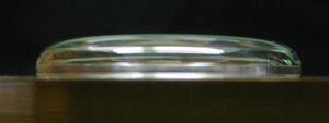 社外セイコー 83マチックC 風防(銀色R) 実測31.61/SEIKO 83Mativ calendar Watch glass 8305-8030/8031,Champion85898(30-095,315T06AN相当