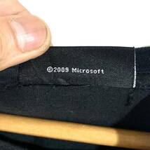 ■2009年製 XBOX 360 エックスボックス ロゴプリント 半袖Tシャツ 古着 アメカジ 企業物 ゲーム ブラック サイズXL■_画像7