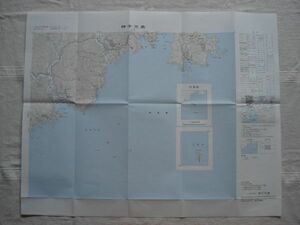 [Карта] Shinko Motojima 1: 25 000, выпущенные в 1975 году/ Шизуока Минамиидзу -Ин Хандстоун Хэндстоун Мидноканоя Хачиман, Ино Сюзаки Имперский Дом Инодзима содержит