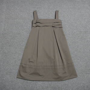 FOXEY NEW YORK フォクシーニューヨーク 定番 肩なしワンピース モカブラウン サイズ40