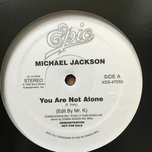 12’ Michael Jackson-You are not alone
