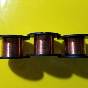 電子工作用 エナメル線 0.1mm 10m * 3個