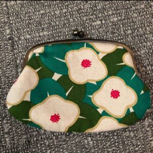 値下不可 新品 morico がま口ポーチ 財布