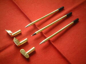 □★□『 GOLF CLUB PEN SET 』- WOOD：SHARP_PEN /IRON・PUTTER：BALL_POINT PEN - /Unused but Ink Exchange Need！□★□