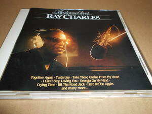 CD◆RAY CHARLES THE LEGEND LIVES　輸入盤