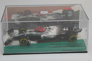 ミニチャンプス 1/43 メルセデス AMG F1 W10 EQ パワー+ 優勝 モナコGP 世界チャンピオン 2019 ハミルトン 500台限定