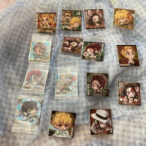 鬼滅の刃 ディフォルメシール 其ノ四 ノーマル・レアセミコンプ