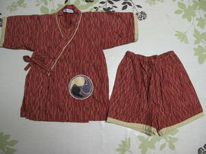  beautiful goods 110 girl jinbei setup cotton 100% red tea 