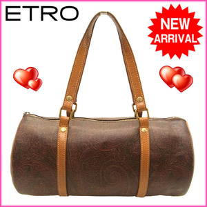 [Last 1 point] Etro handbag Paisley ETRO used F217 E, Etro, bag, bag