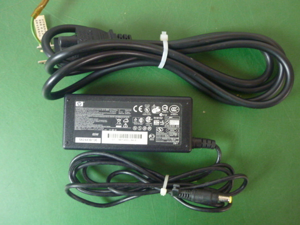 送料無料/30日保証 ■ ACアダプター hp/PPP009L センタープラス 18.5V/3.5A φ5.0mm(管3072109)