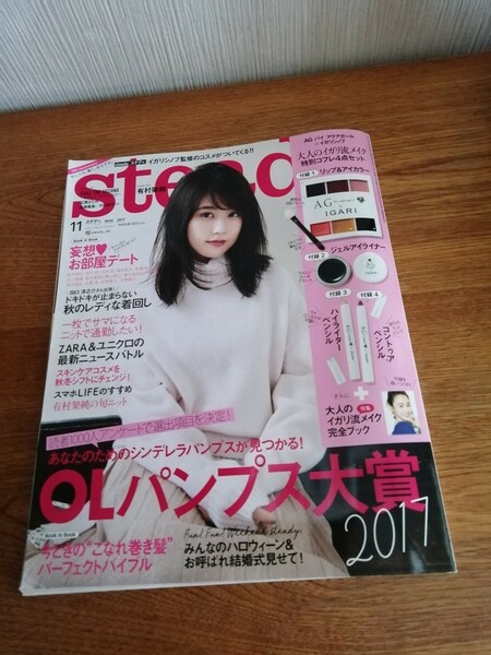 steady 雑誌 2017.11