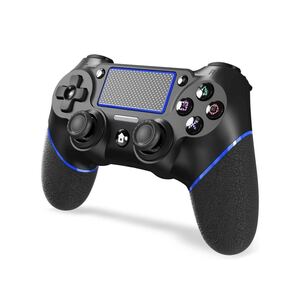 アップグレード版 PS4/3 コントローラー 6軸ジャイロセンサー イヤホンジャック タッチパット 搭載 大容量バッテリー Bluetooth ワイヤレス