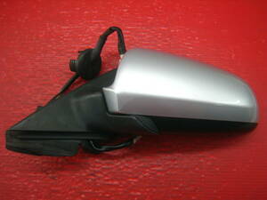 0 Audi A3 8PAXX original door mirror left side silver 