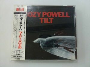 62xxxx CD 希少 帯付き コージー・パウエル サンダーストーム COZY POWELL TILT P33P-25034 POLYDOR 税表記ナシ3,300円