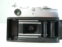 中古　YASHICA　minister ヤシカ　ミニスター　レンジファインダー フィルム カメラ 1:2.8 f=4.5ｃm 昭和レトロアンティーク_画像7