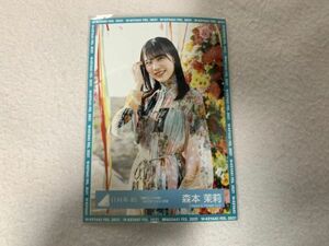 日向坂46 「期別ユニット曲」MVロケーション衣装 生写真 森本茉莉 チュウ