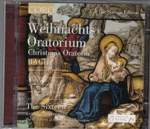 [2CD/Coro]バッハ:クリスマス・オラトリオ/L.ラッセル(s)他&H.クリストファーズ&シンフォニー・オヴ・ハーモニー＆インヴェンション 1993