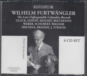 [6CD/Andromeda]ベートーヴェン:交響曲第5&7番他/W.フルトヴェングラー&ウィーン・フィルハーモニー管弦楽団 1952-1854他