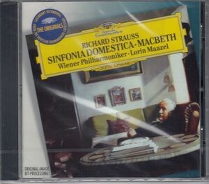 [CD/Dg]R.シュトラウス:家庭交響曲op.53他/L.マゼール&ウィーン・フィルハーモニー管弦楽団 1983.10他