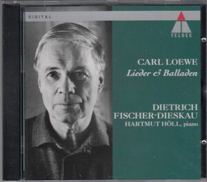 [CD/Teldec]カール・レーヴェ:Der selt'ne Beter & Der alte Goethe & Graf Eberstein他/D.F=ディースカウ(br)&H.ヘル(p)