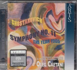 [SACD Arts]ショスタコーヴィチ:交響曲第11番/O.カエターニ&ミラノ・ジュゼッペ・ヴェルディ交響楽団