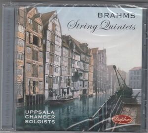 [CD/Daphne]ブラームス:弦楽五重奏曲第1&2番/ウプサラ室内ソロイスツ 2011-2012