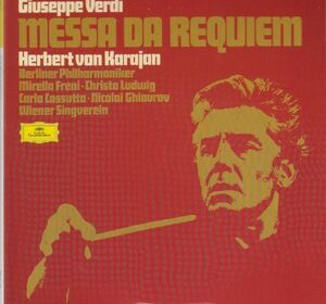 [2CD/Dg]ヴェルディ:レクイエム/M.フレーニ(s)&C.ルートヴィヒ(a)他&H.v.カラヤン&ベルリン・フィルハーモニー管弦楽団 1972