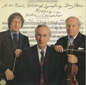 [CD/Columbia]ロックバーグ:ヴァイオリン協奏曲/I.スターン(vn)&A.プレヴィン&ピッツバーグ交響楽団 1977.2.28