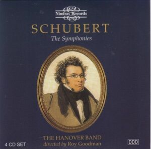 [CD/Nimbus]シューベルト:交響曲第3,5&8番/R.グッドマン&ハノーヴァー・バンド 1988-1991
