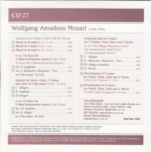 [CD/Sony]モーツァルト:行進曲ニ長調 K.445&行進曲ヘ長調 K.248&行進曲ニ長調 K.290/ラルキブデッリ 1990_画像2