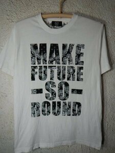 to3140　ILL'S　イルズ　半袖　tシャツ　ペイズリー　デザイン　MAKE FUTURE SO ROUND　人気　ストリート　送料格安