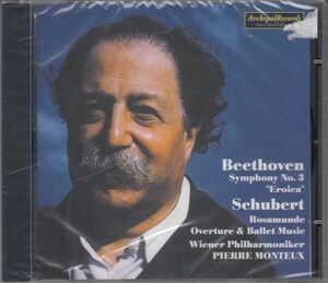 [CD/Archipel]ベートーヴェン:交響曲第3番変ホ長調Op.55他/P.モントゥー&ウィーン・フィルハーモニー管弦楽団 1957