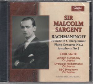 [CD/Guild]ラフマニノフ:ピアノ協奏曲第2番ハ短調Op.18他/C.スミス(p)&M.サージェント&リヴァプール・フィルハーモニー管弦楽団 1947.6他