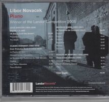 [CD/Landor]ヤナーチェク:ピアノ・ソナタ&ラヴェル:クープランの墓&マルティヌー:3つのチェコ舞曲他/L.ノヴァチェク(p)_画像2