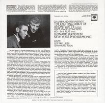 [CD/Columbia]リスト:ピアノ協奏曲第1番変ホ長調S.124他/A.ワッツ(p)&L.バーンスタイン&ニューヨーク・フィルハーモニック 1963.2.3_画像2