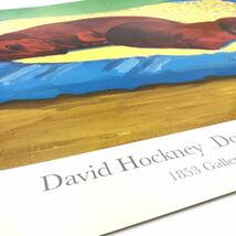 デイヴィッド・ホックニー David Hockney 犬 ダックスフンド ポスター / Andy Warhol Roy Lichtenstein 村上隆 カウズ KAWS_画像2